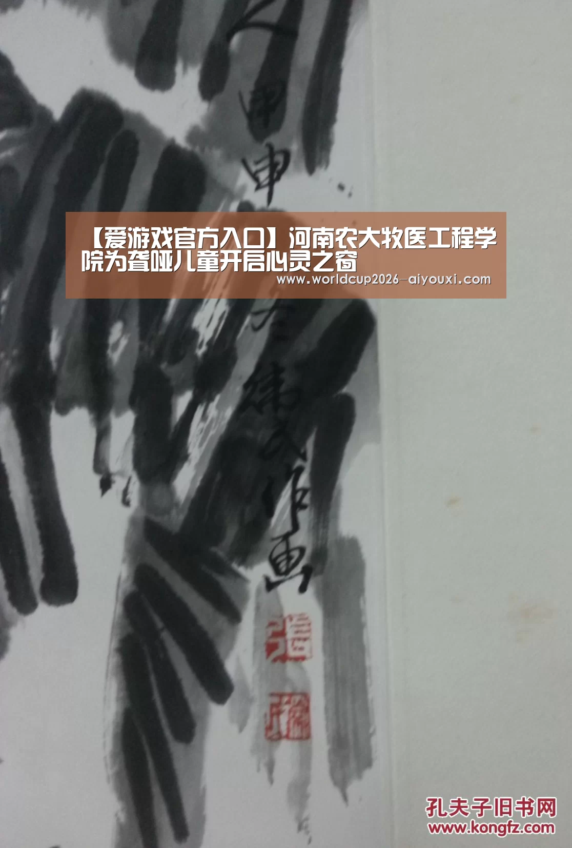 【爱游戏官方入口】河南农大牧医工程学院为聋哑儿童开启心灵之窗(图3) ayx下载